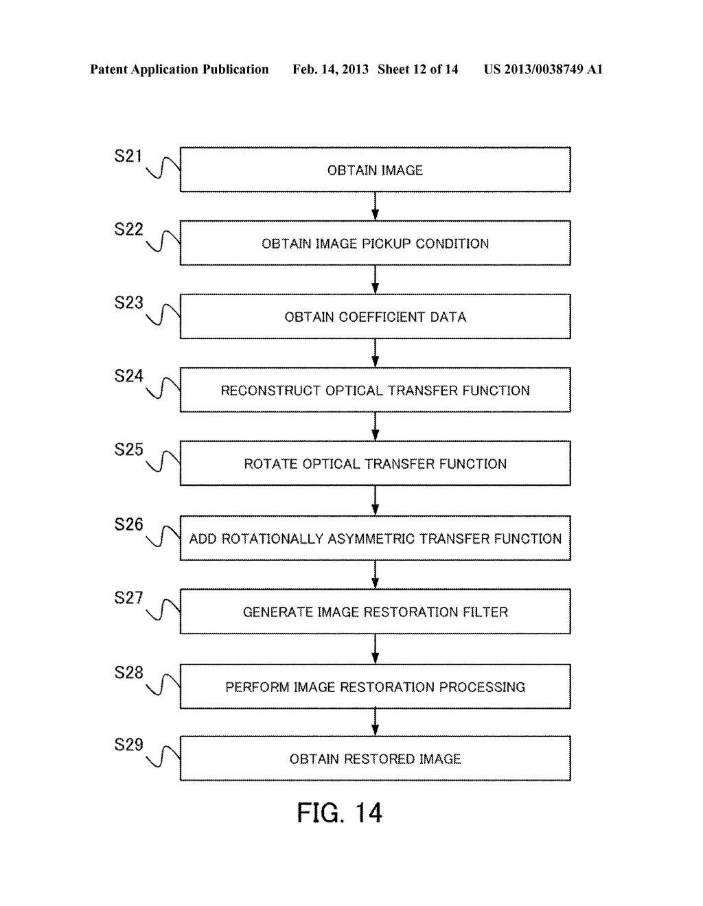 IMAGE PROCESSING METHOD, IMAGE PROCESSING APPARATUS, IMAGE PICKUP     APPARATUS, AND NON-TRANSITORY COMPUTER-READABLE STORAGE MEDIUM - diagram, schematic, and image 13