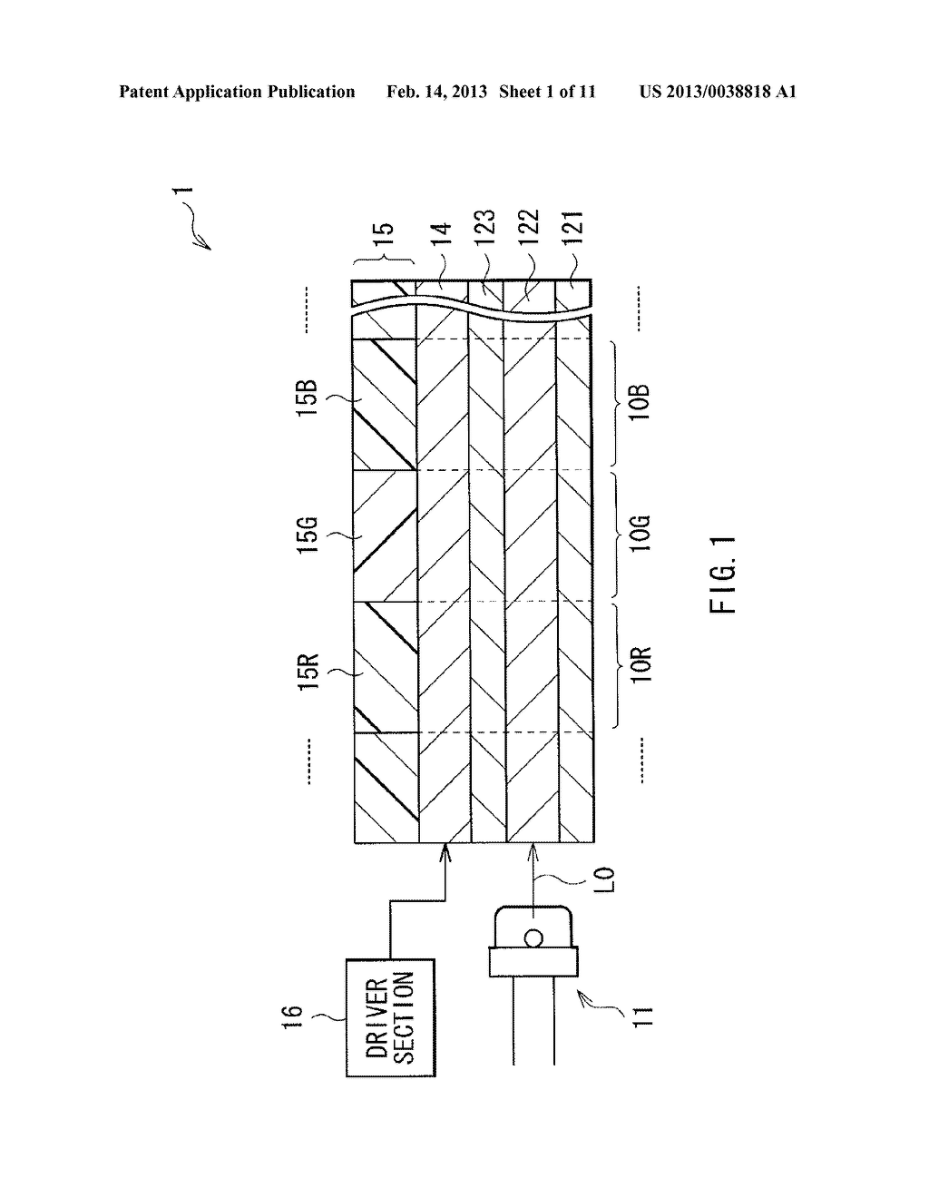 DISPLAY DEVICE, METHOD OF MANUFACTURING THE SAME, AND ELECTRONIC APPARATUS - diagram, schematic, and image 02