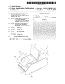 DEVICE FOR DEMONSTRATING AND TESTING THE EFFICACY OF AN ANTIREFLECTION     TREATMENT OF AN OPHTHALMIC LENS diagram and image