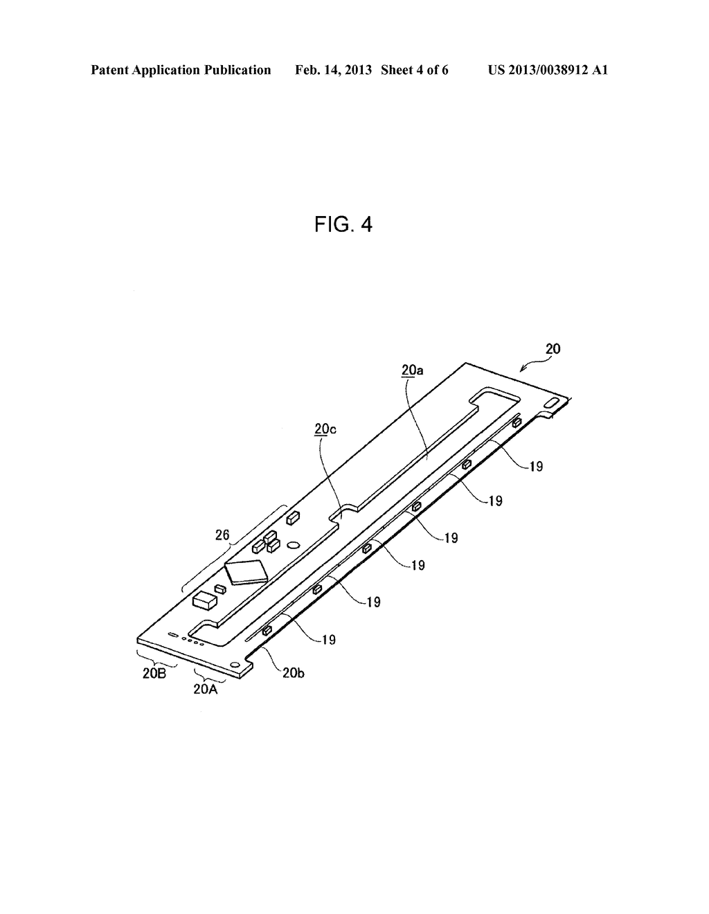 IMAGE SENSOR UNIT AND IMAGE READING APPARATUS USING THE SAME - diagram, schematic, and image 05