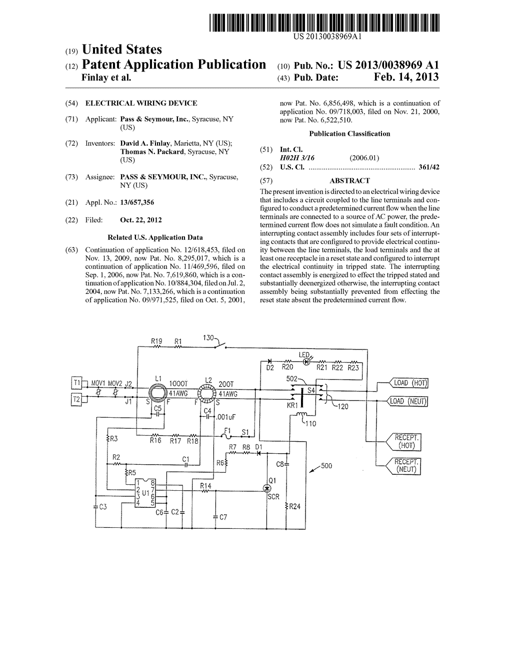 Electrical Wiring Device - diagram, schematic, and image 01