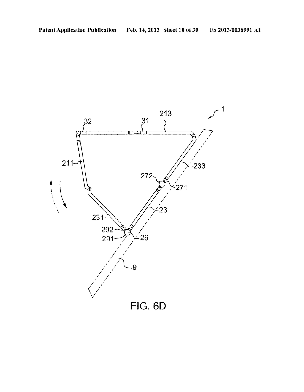 FLAT PANEL DISPLAY REMOTE-CONTROLLED VIEWING ANGLE ADJUSTMENT SYSTEM - diagram, schematic, and image 11