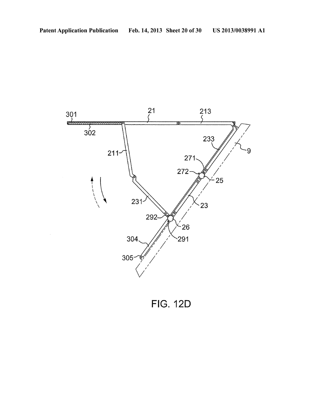 FLAT PANEL DISPLAY REMOTE-CONTROLLED VIEWING ANGLE ADJUSTMENT SYSTEM - diagram, schematic, and image 21