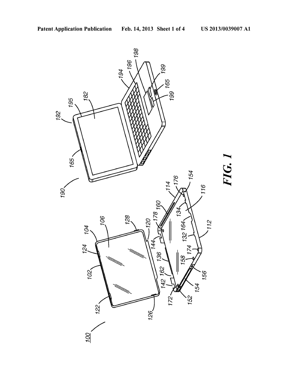 PROTECTIVE COVER FOR LAPTOP COMPUTER - diagram, schematic, and image 02