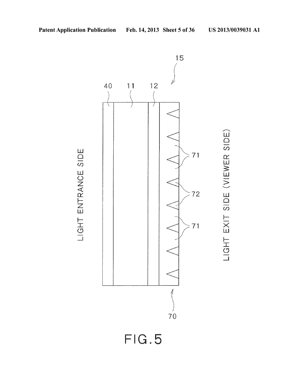 OPTICAL MODULE AND DISPLAY DEVICE - diagram, schematic, and image 06