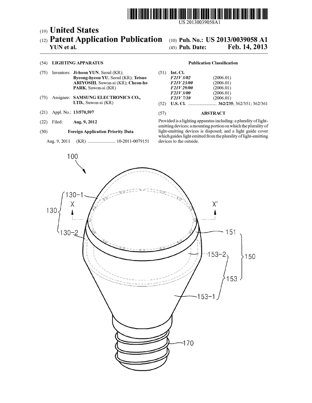 LIGHTING APPARATUS - diagram, schematic, and image 01