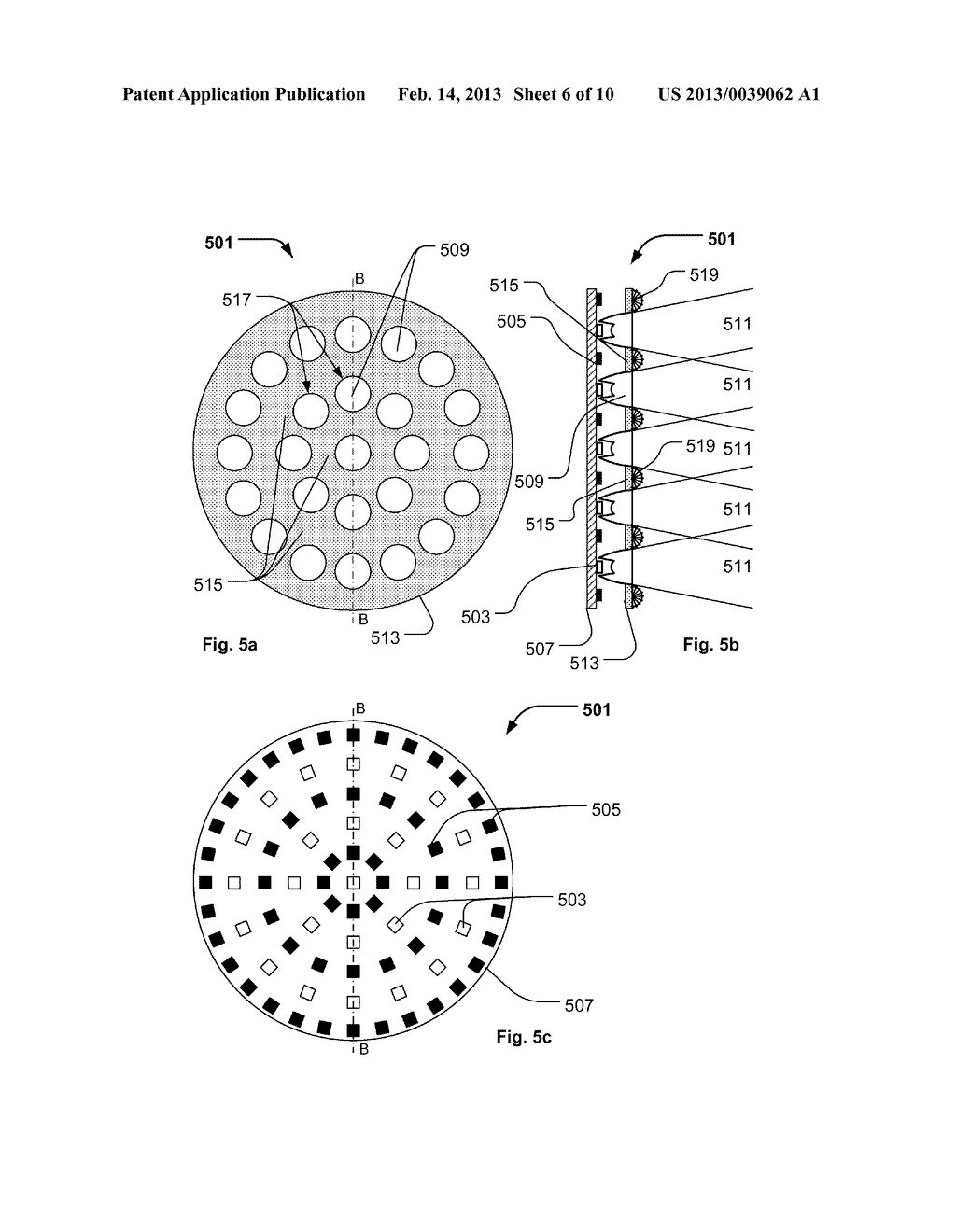 Light Fixture With Background Display Using Diffuse Pixels Between     Nondiffuse Light Sources - diagram, schematic, and image 07