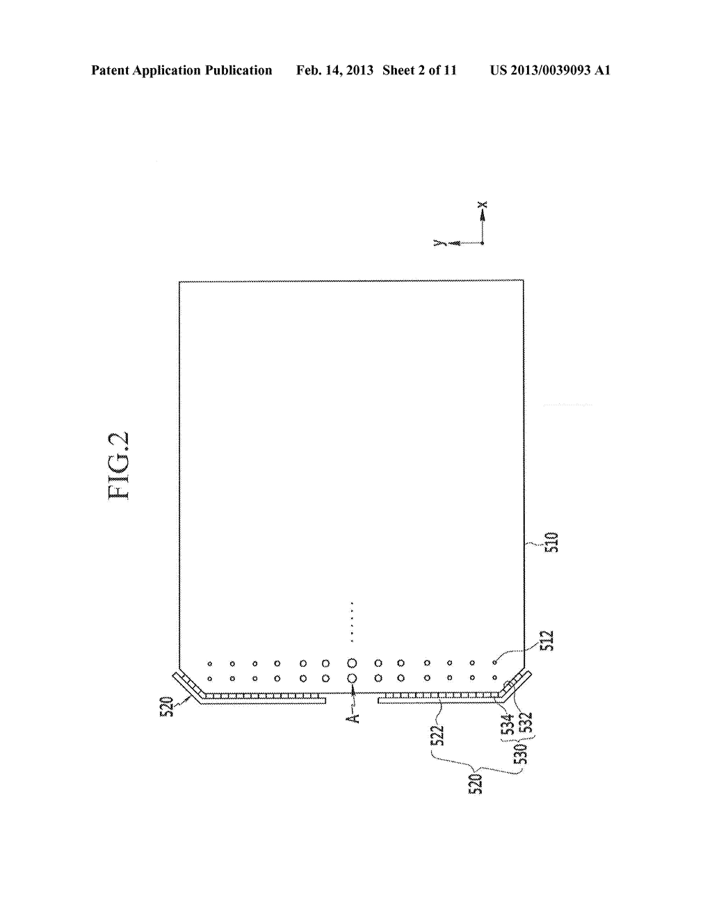 BACKLIGHT ASSEMBLY WITH UNIFORM LIGHT DISTRIBUTION - diagram, schematic, and image 03