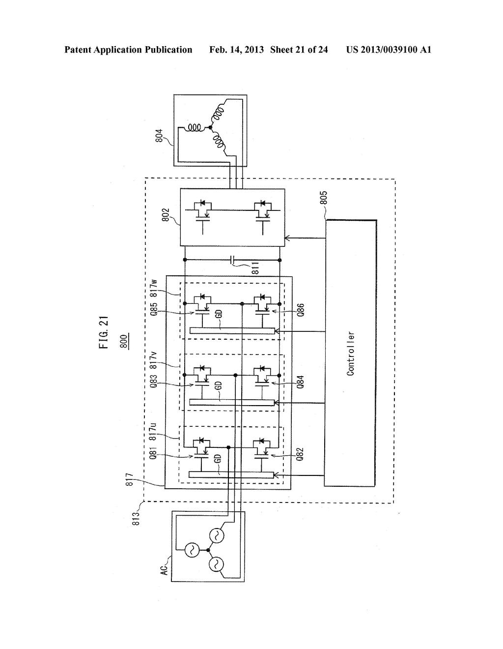 POWER CONVERTING APPARATUS - diagram, schematic, and image 22