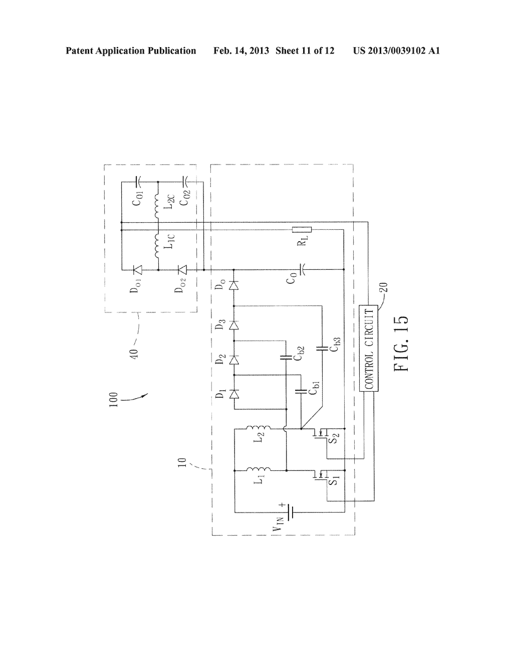 VOLTAGE BOOSTING DEVICE AND VOLTAGE BOOSTING CIRCUIT - diagram, schematic, and image 12