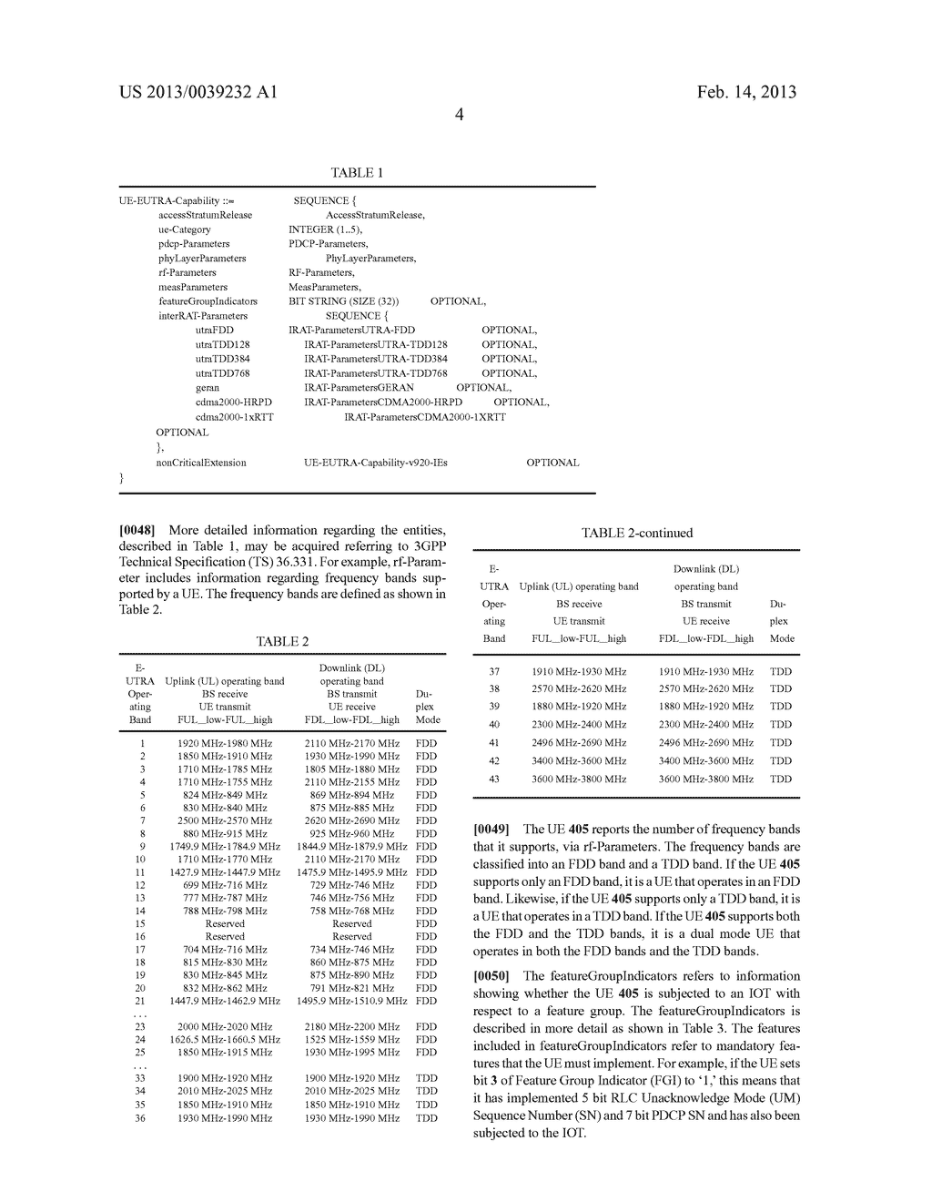 METHOD FOR REPORTING CAPABILITY INFORMATION AND DUAL MODE USER EQUIPMENT     ADAPTED THERETO - diagram, schematic, and image 14