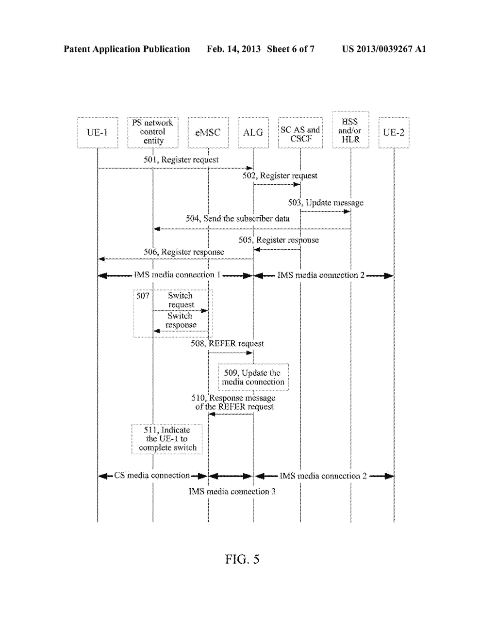 Method and System for Implementing Single Radio Voice Call Continuity - diagram, schematic, and image 07