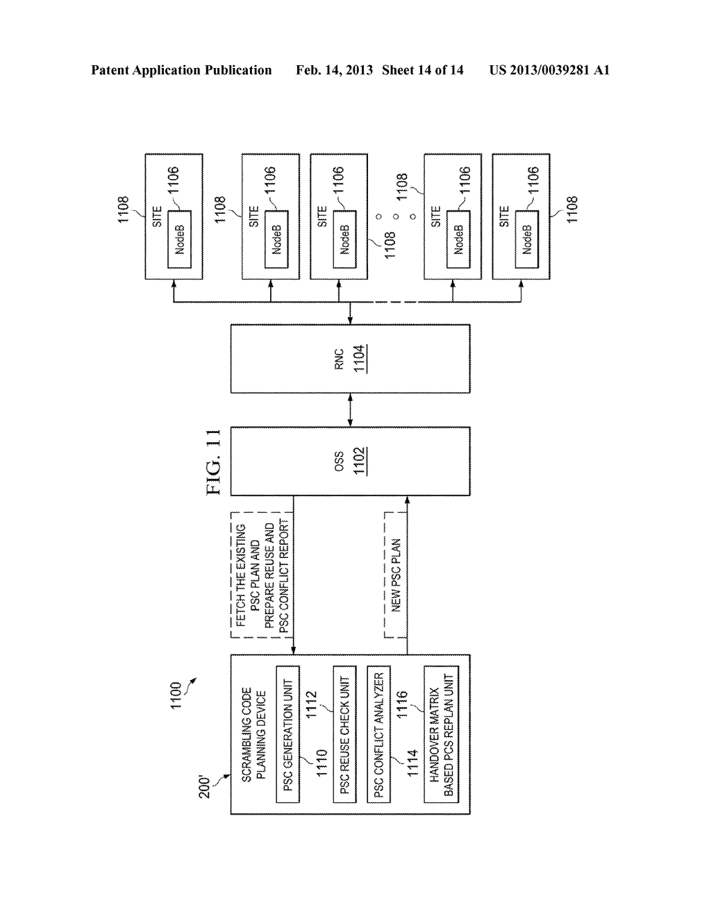 SCRAMBLING CODE PLANNING DEVICE AND METHOD FOR USING SAME IN WIRELESS     COMMUNICATION NETWORK - diagram, schematic, and image 15