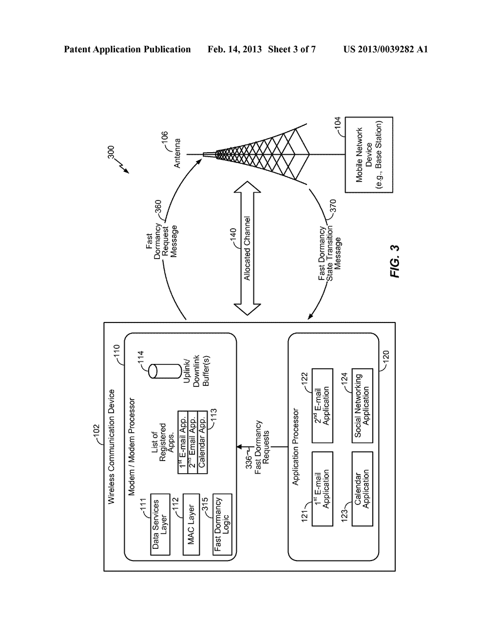 SYNCHRONIZED USE OF A WIRELESS CHANNEL BY MULTIPLE APPLICATIONS - diagram, schematic, and image 04