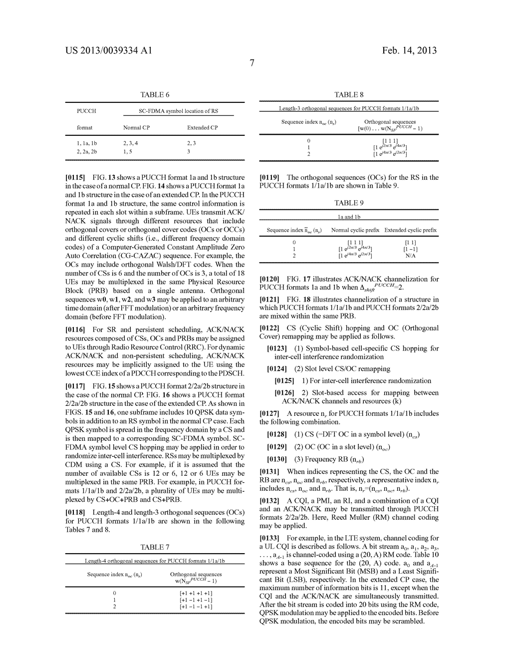 METHOD AND DEVICE FOR CONTROL INFORMATION TRANSMISSION IN A WIRELESS     COMMUNICATION SYSTEM - diagram, schematic, and image 43