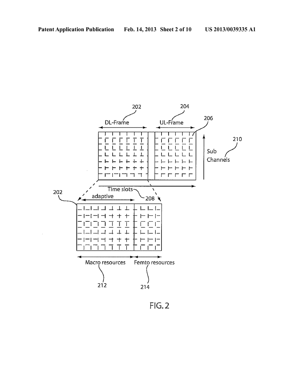 METHODS AND SYSTEMS FOR ALLOCATION OF MACRO CELL RESOURCES IN A     DISTRIBUTED FEMTO CELL NETWORK AND A DISTRIBUTED RELAY STATION NETWORK - diagram, schematic, and image 03