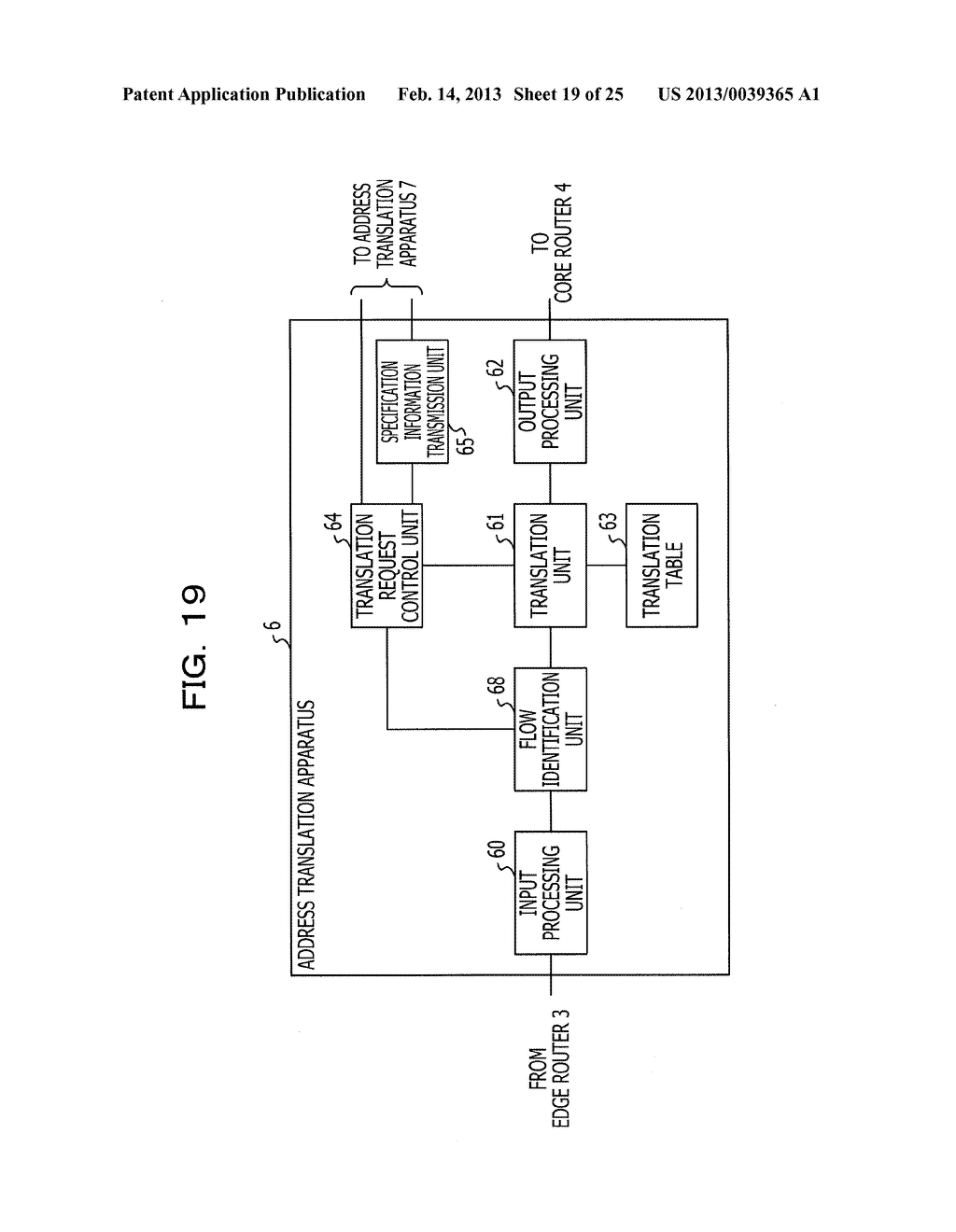 ADDRESS TRANSLATION APPARATUS AND COMMUNICATION SYSTEM - diagram, schematic, and image 20