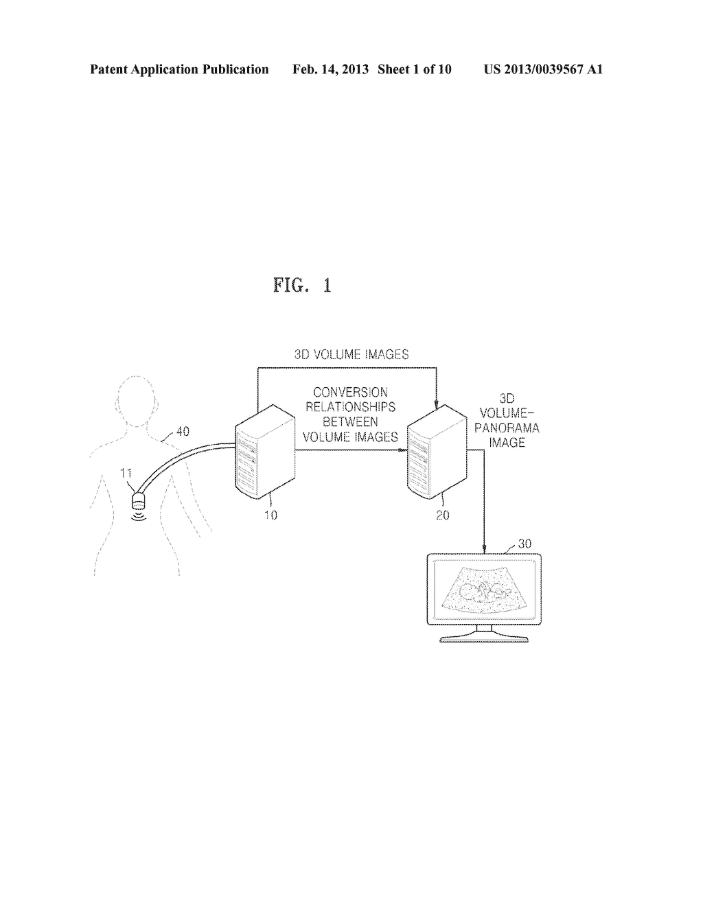 METHOD AND APPARATUS TO GENERATE A VOLUME-PANORAMA IMAGE - diagram, schematic, and image 02