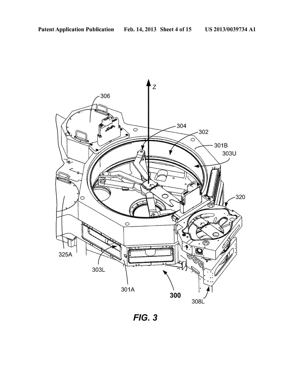 ROBOT SYSTEMS, APPARATUS, AND METHODS ADAPTED TO PROCESS SUBSTRATES IN     MULTIPLE TIERS - diagram, schematic, and image 05