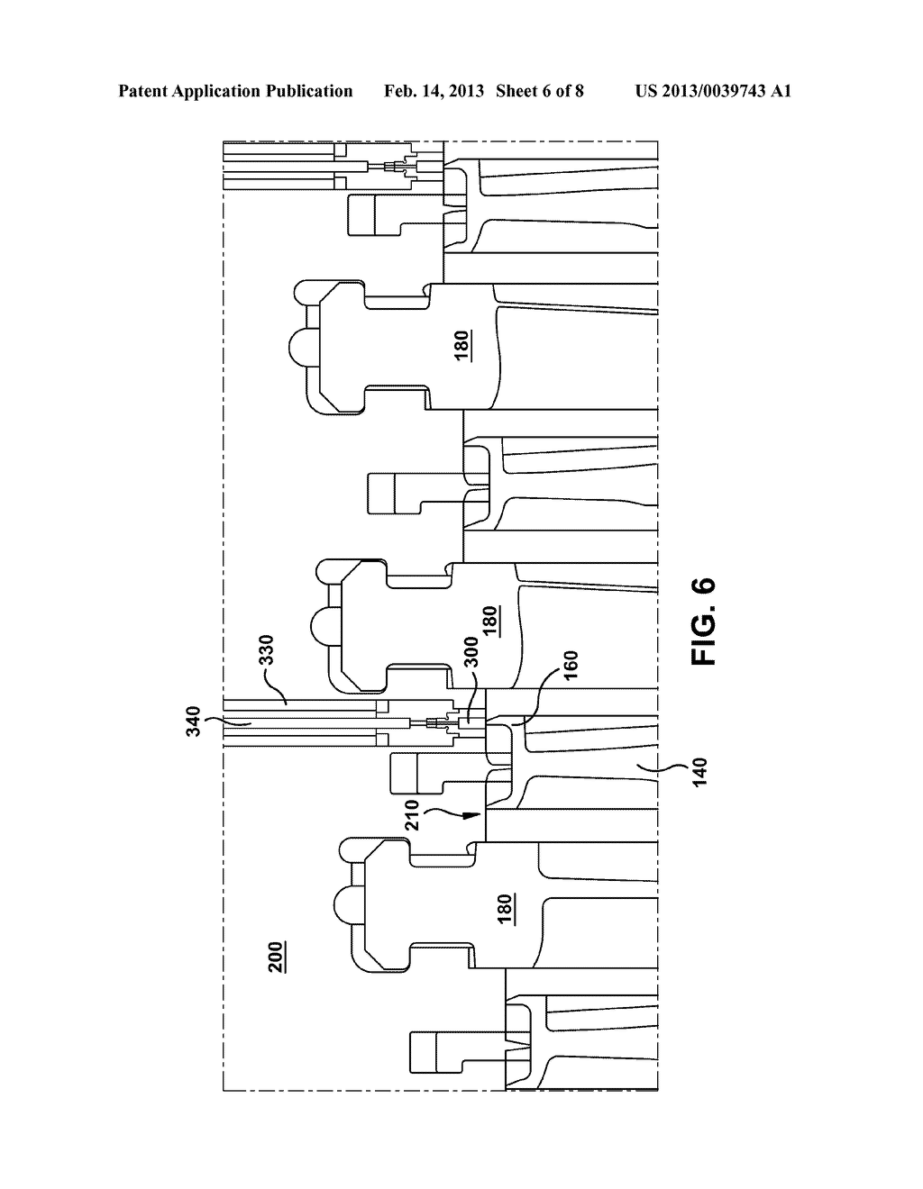 METHOD AND APPARATUS FOR MEASURING TURBINE SHELL CLEARANCE - diagram, schematic, and image 07