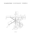 VERTICAL WIND TURBINE WITH ARTICULATED BLADES diagram and image