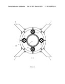 VERTICAL WIND TURBINE WITH ARTICULATED BLADES diagram and image