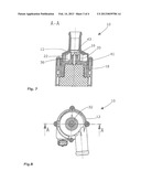 ELECTRIC MOTOR VEHICLE COOLANT PUMP diagram and image