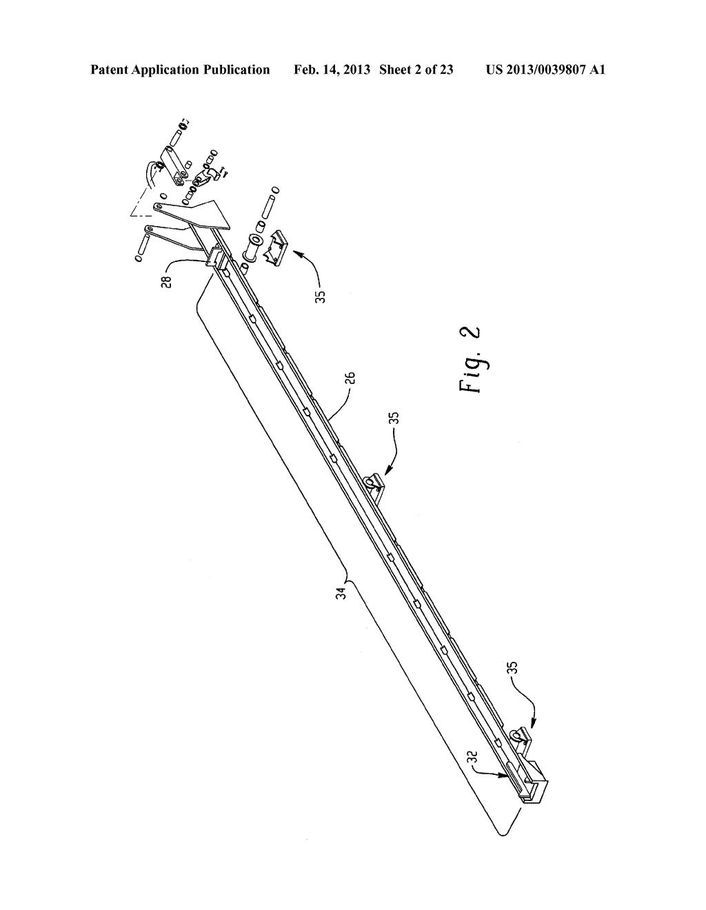 RETORT WITH PROGRESSIVE LATCH, ROLLER SUPPORT ARRANGEMENT AND METHOD AND     SYSTEM FOR RECIPROCATION OF LOADS - diagram, schematic, and image 03