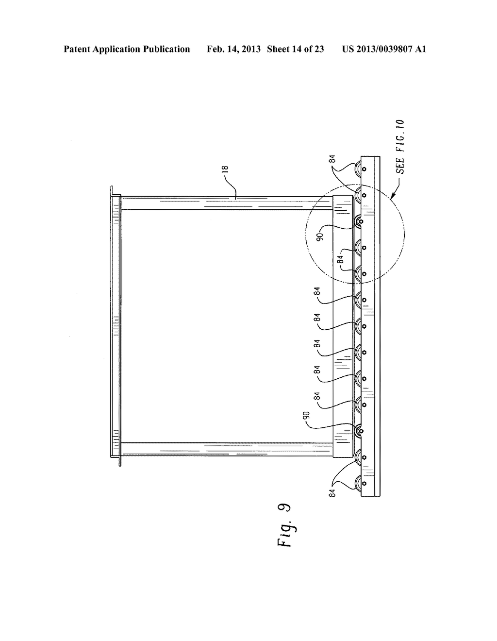 RETORT WITH PROGRESSIVE LATCH, ROLLER SUPPORT ARRANGEMENT AND METHOD AND     SYSTEM FOR RECIPROCATION OF LOADS - diagram, schematic, and image 15