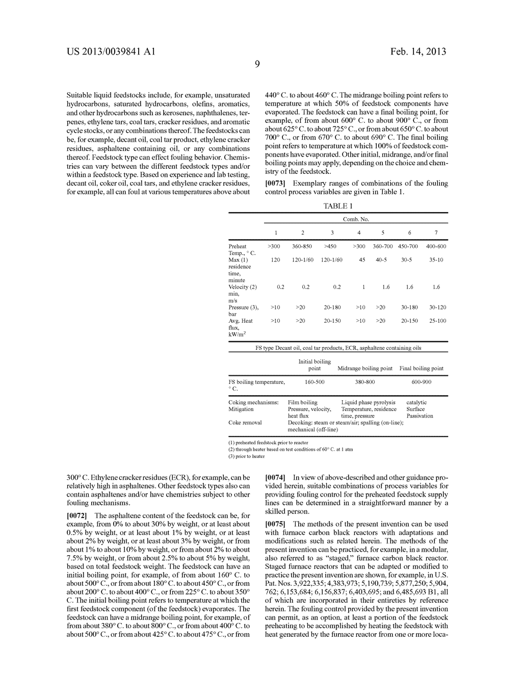 Method For Carbon Black Production Using Preheated Feedstock And Apparatus     For Same - diagram, schematic, and image 14