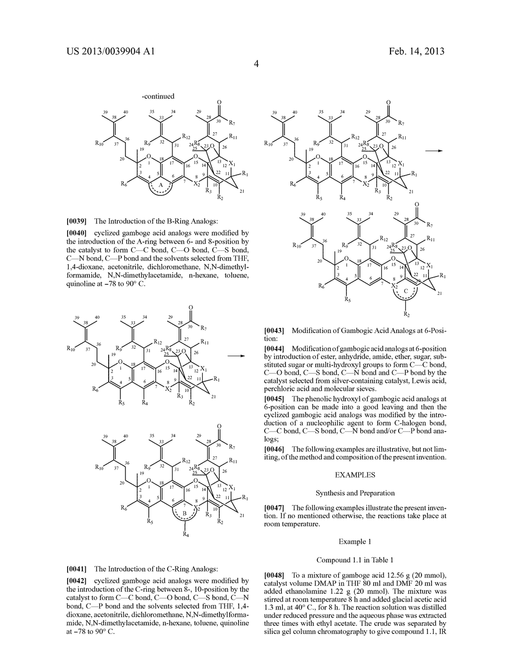 GAMBOGIC ACID CYCLIZATION ANALOGUES, THEIR PREPARATION METHOD AND     APPLICATION THEREOF - diagram, schematic, and image 06