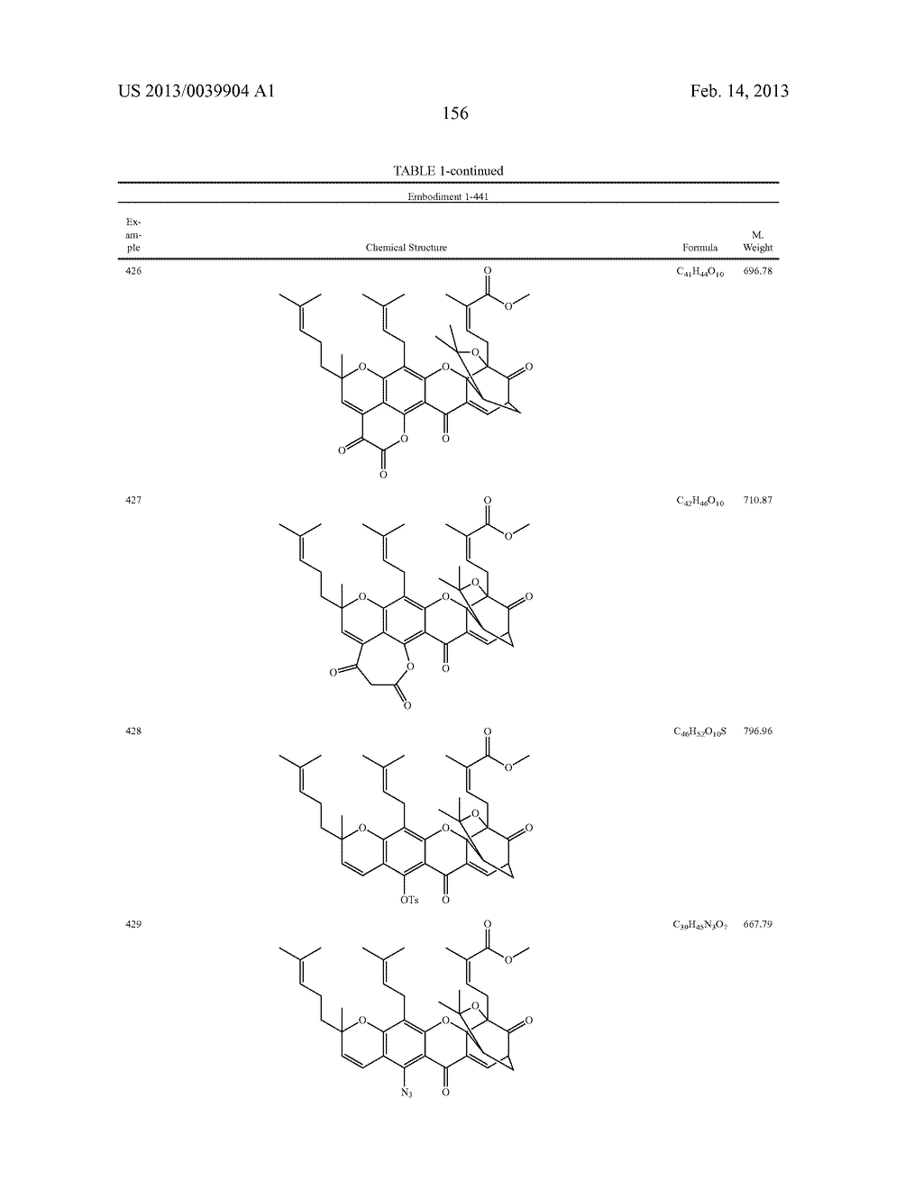 GAMBOGIC ACID CYCLIZATION ANALOGUES, THEIR PREPARATION METHOD AND     APPLICATION THEREOF - diagram, schematic, and image 158