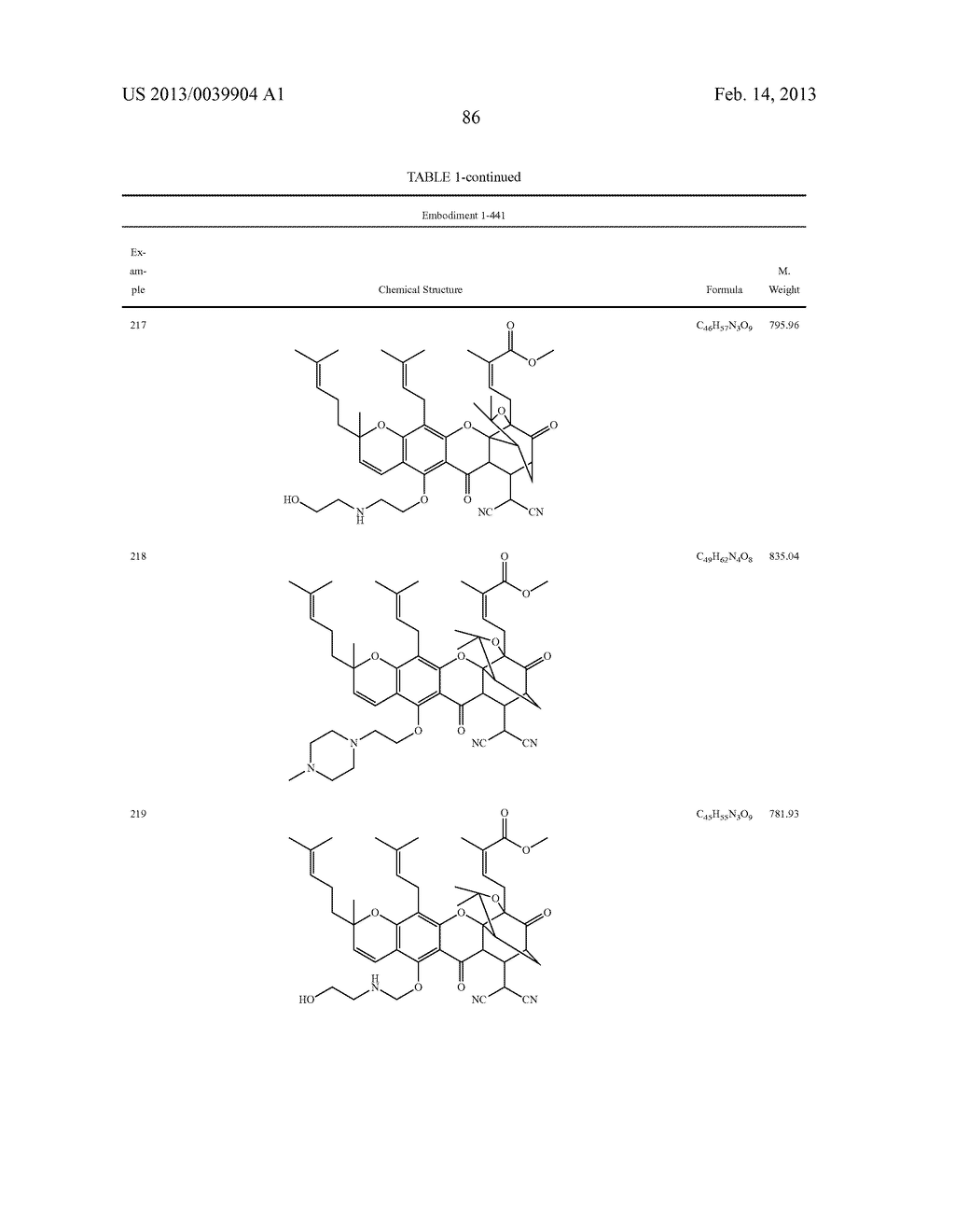 GAMBOGIC ACID CYCLIZATION ANALOGUES, THEIR PREPARATION METHOD AND     APPLICATION THEREOF - diagram, schematic, and image 88