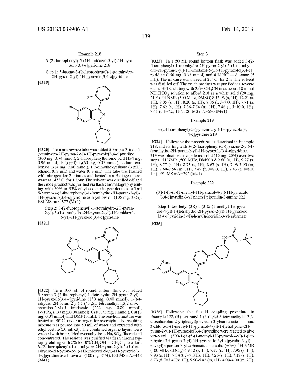 PYRAZOLO[3,4-c]PYRIDINE COMPOUNDS AND METHODS OF USE - diagram, schematic, and image 140