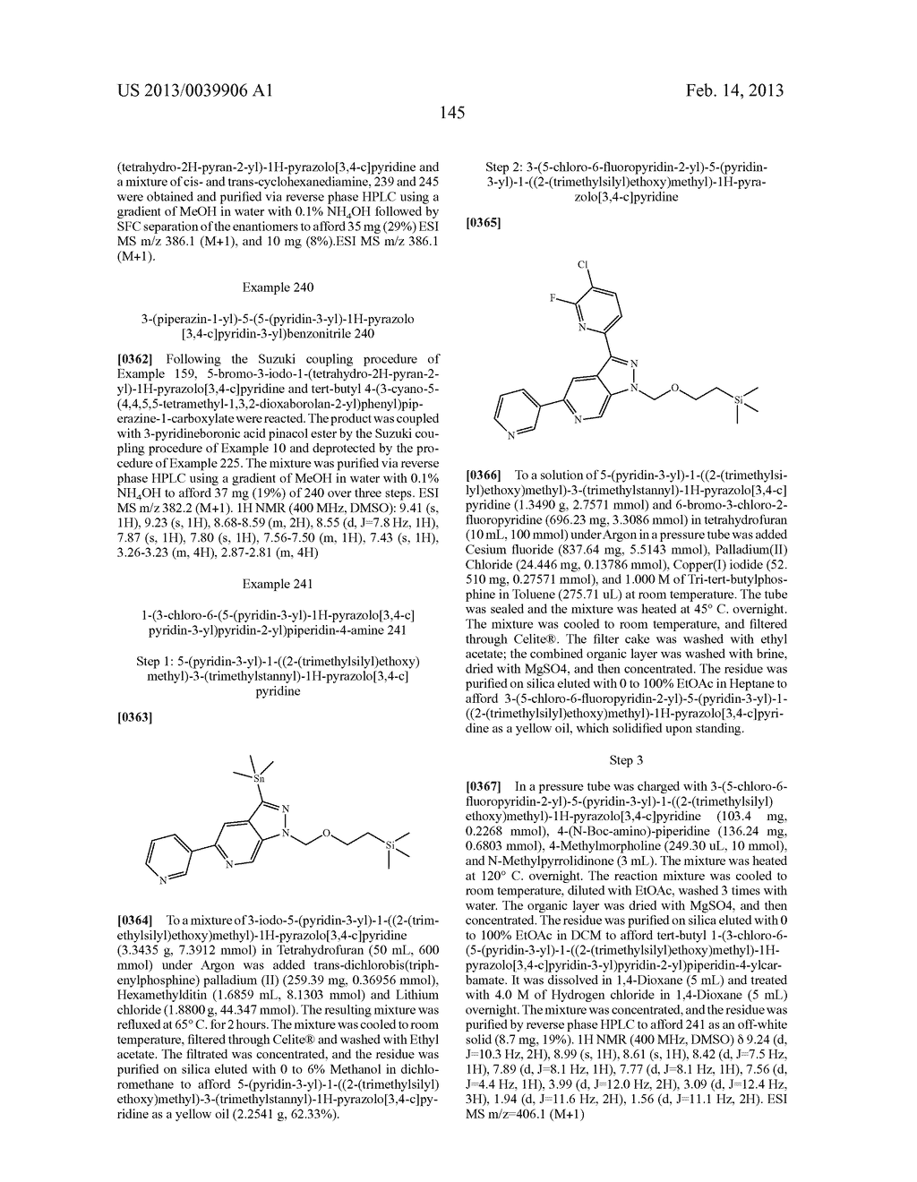 PYRAZOLO[3,4-c]PYRIDINE COMPOUNDS AND METHODS OF USE - diagram, schematic, and image 146