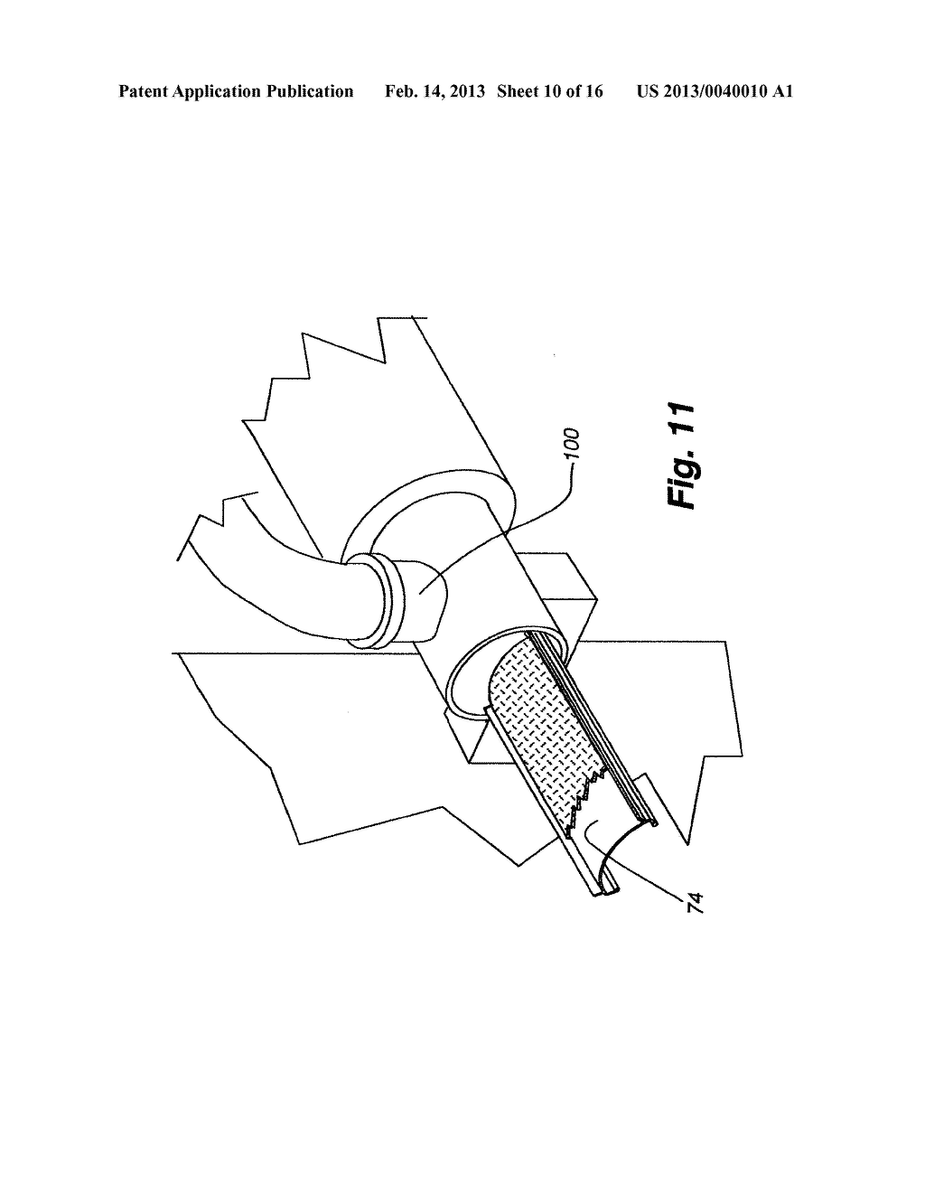 METHOD AND APPARATUS FOR FORMING SLATS FOR FABRIC IN COVERINGS FOR     ARCHITECTURAL OPENINGS - diagram, schematic, and image 11