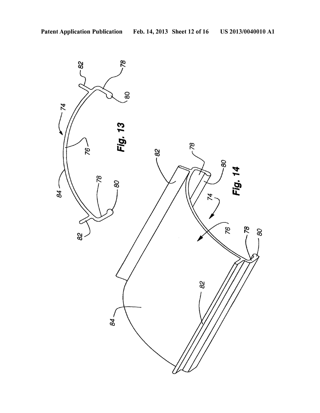 METHOD AND APPARATUS FOR FORMING SLATS FOR FABRIC IN COVERINGS FOR     ARCHITECTURAL OPENINGS - diagram, schematic, and image 13