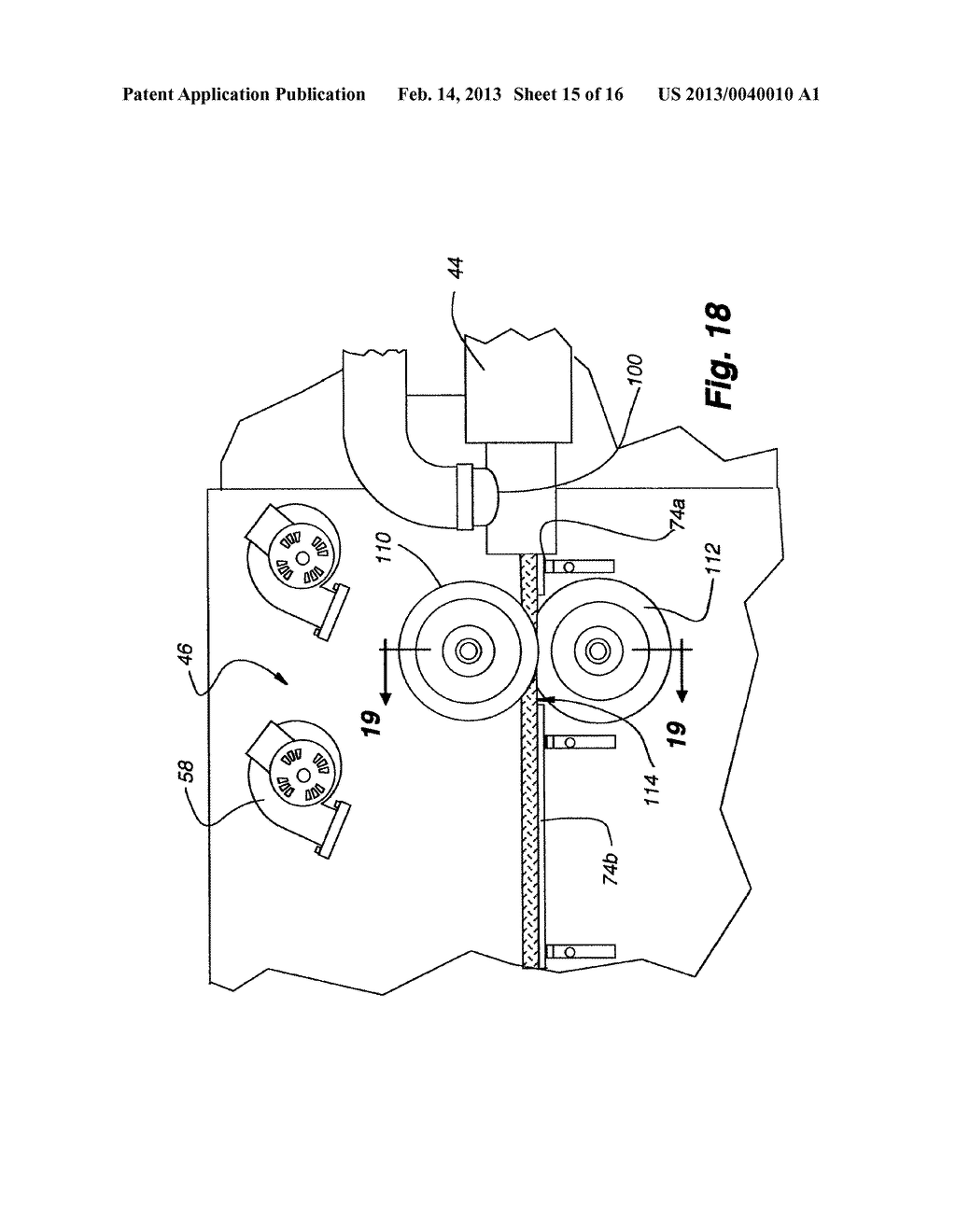 METHOD AND APPARATUS FOR FORMING SLATS FOR FABRIC IN COVERINGS FOR     ARCHITECTURAL OPENINGS - diagram, schematic, and image 16