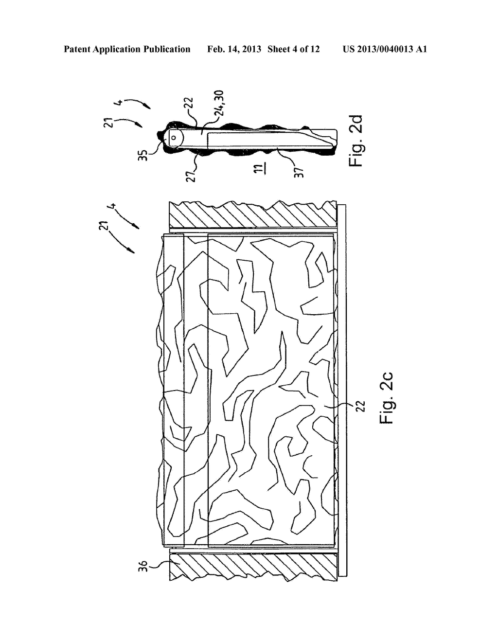 MOLD FOR PRODUCING MOLDED BLOCKS AND DEVICE FOR PRODUCING MOLDED BLOCKS - diagram, schematic, and image 05