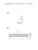 PROCESS FOR PRODUCING WIRE-GRID POLARIZER, AND LIQUID CRYSTAL DISPLAY     DEVICE diagram and image