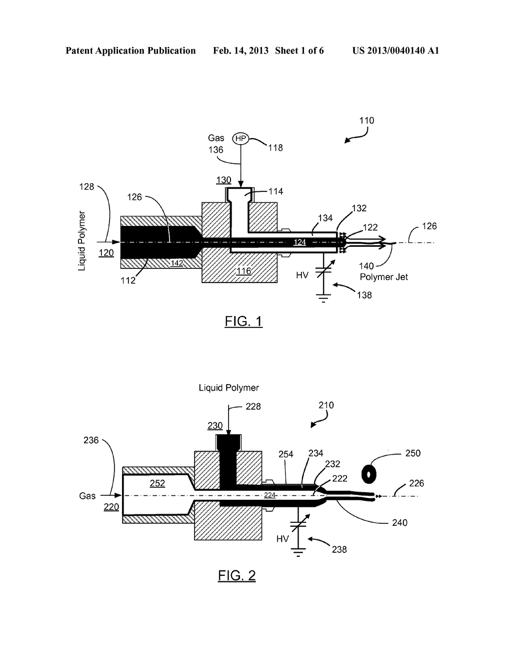 ELECTROSPINNING APPARATUS AND NANOFIBERS PRODUCED THEREFROM - diagram, schematic, and image 02