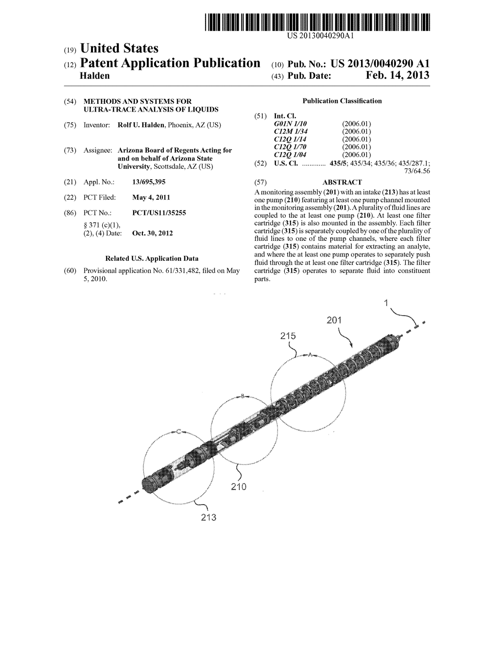 METHODS AND SYSTEMS FOR ULTRA-TRACE ANALYSIS OF LIQUIDS - diagram, schematic, and image 01