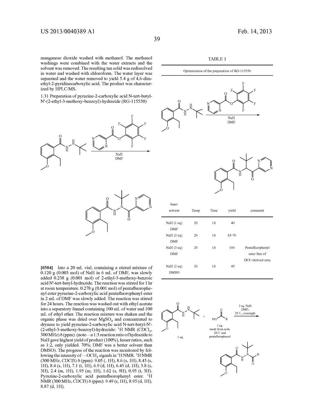 Bioavailable Diacylhydrazine Ligands for Modulating the Expression of     Exogenous Genes via an Ecdysone Receptor Complex - diagram, schematic, and image 41