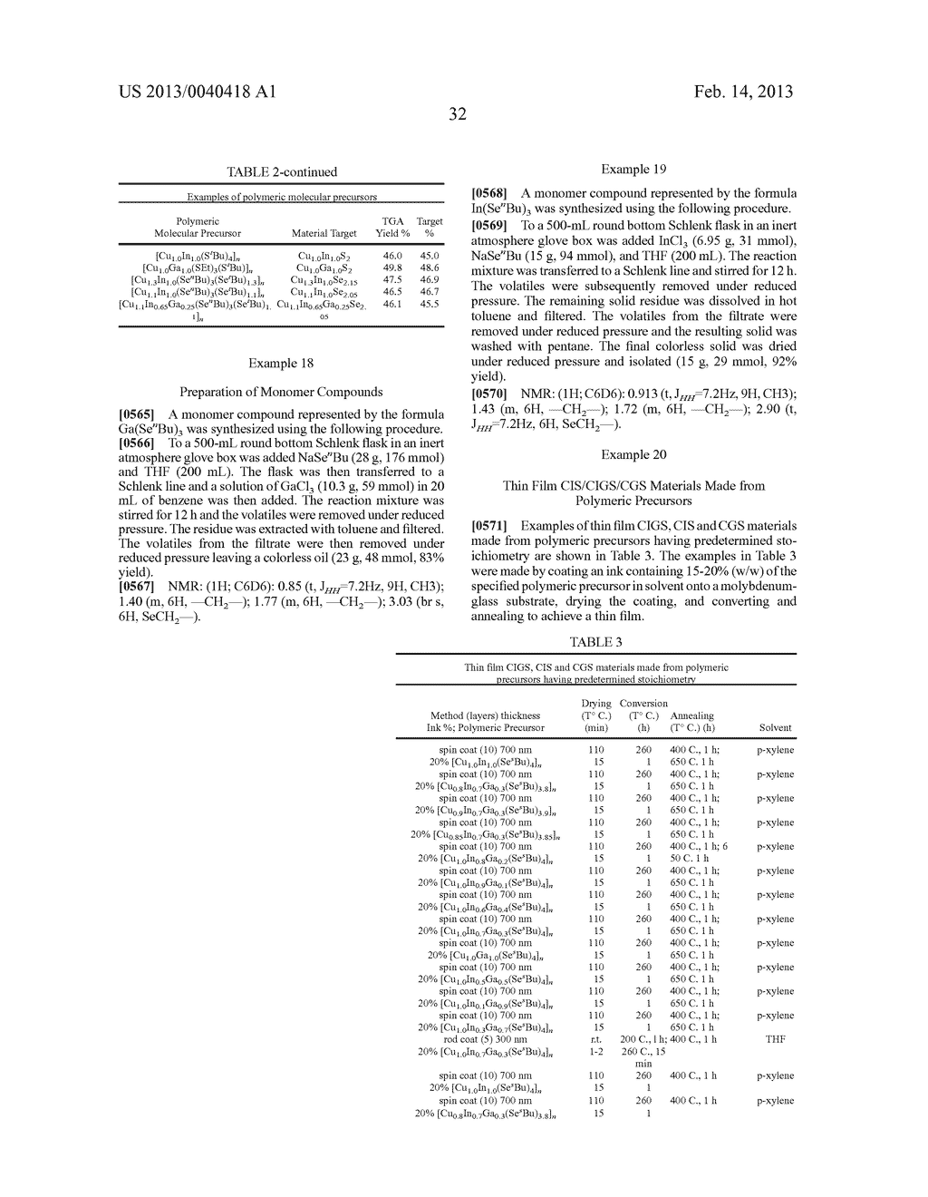 PRECURSORS AND USES FOR CIS AND CIGS PHOTOVOLTAICS - diagram, schematic, and image 53