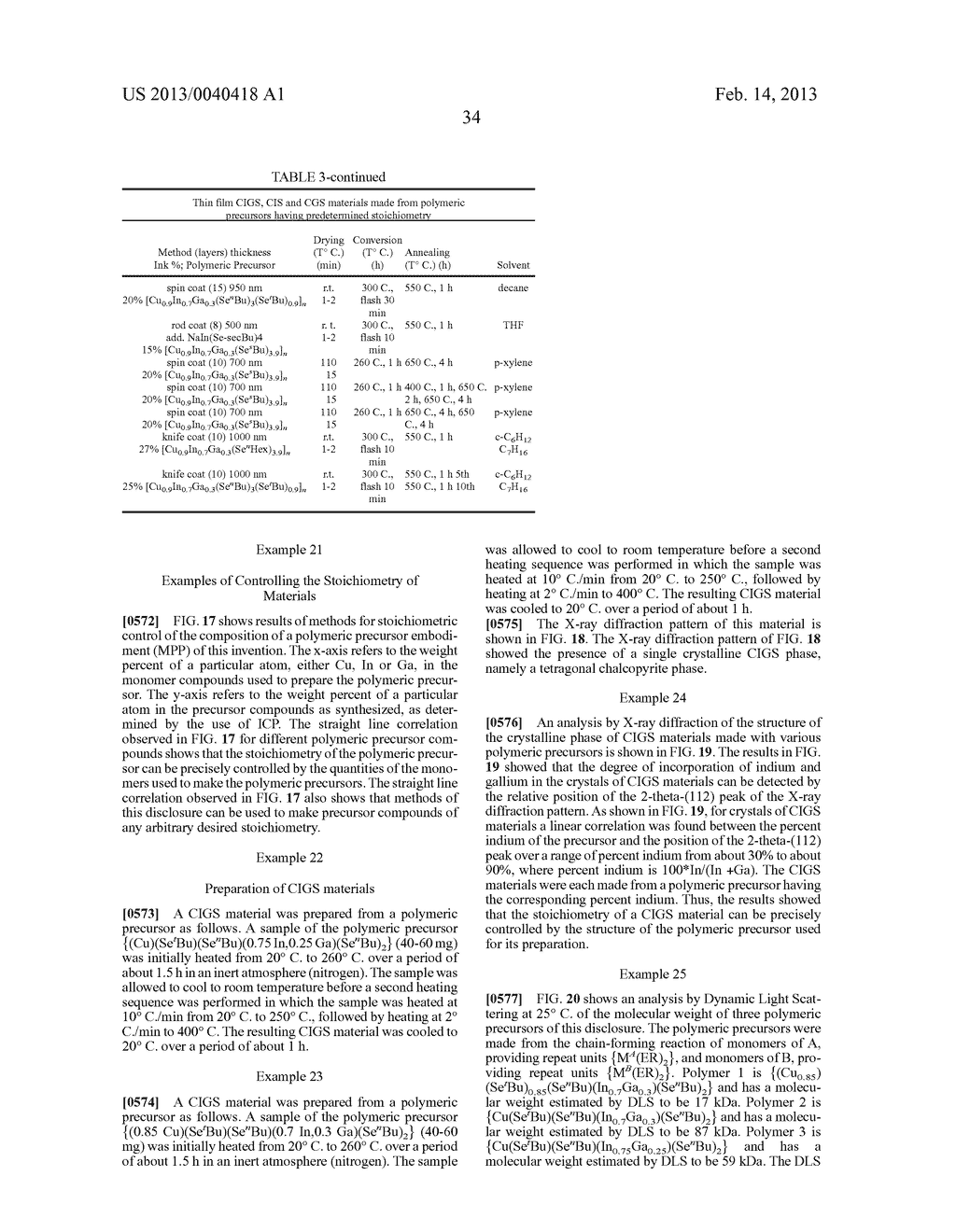 PRECURSORS AND USES FOR CIS AND CIGS PHOTOVOLTAICS - diagram, schematic, and image 55