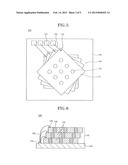 SPIRAL STAIRCASE SHAPED STACKED SEMICONDUCTOR PACKAGE AND METHOD FOR     MANUFACTURING THE SAME diagram and image