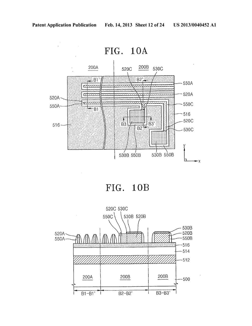 Methods of Forming Semiconductor Devices Having Narrow Conductive Line     Patterns - diagram, schematic, and image 13