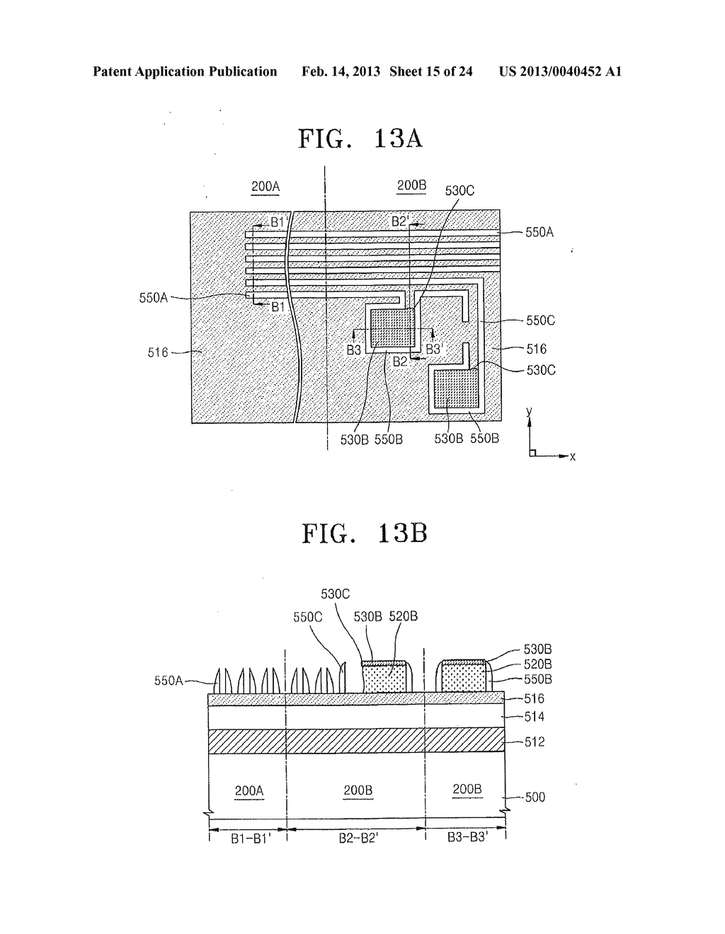 Methods of Forming Semiconductor Devices Having Narrow Conductive Line     Patterns - diagram, schematic, and image 16