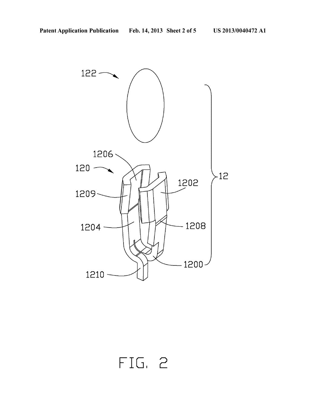 SOCKET CONNECTOR HAVING CONTACT TERMINAL INCORPORATED WITH SELF-REPELLING     CONTACT TIP - diagram, schematic, and image 03