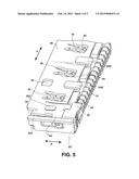 ELECTRICAL CONNECTOR DEVICE AND CONNECTOR USED IN THE ELECTRICAL CONNECTOR     DEVICE diagram and image